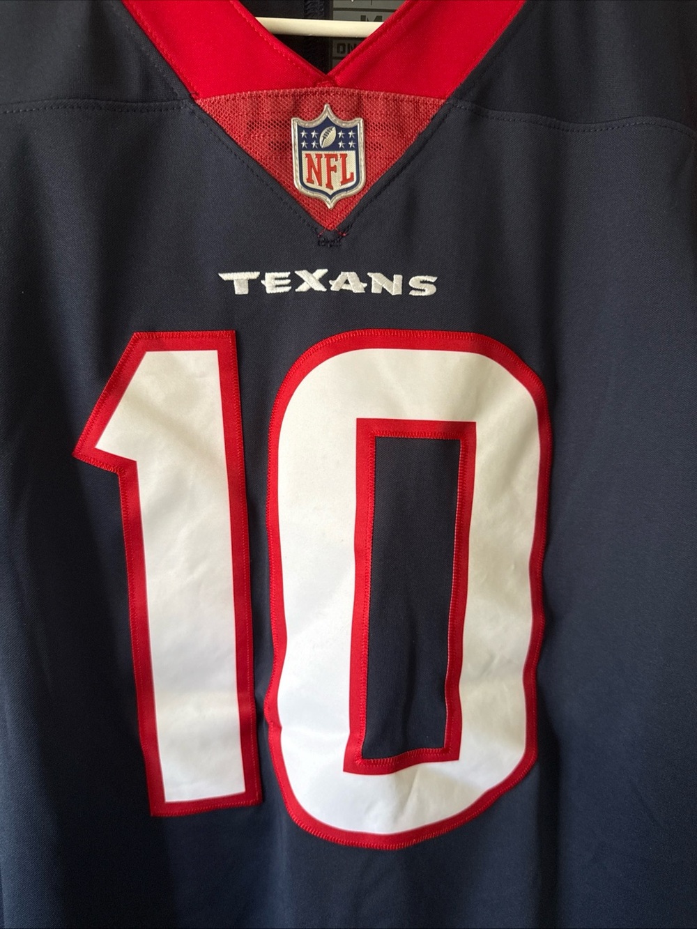 Men’s Nike DeAndre Hopkins #10 Houston Texans Vapor Limited Jersey Sz M - RARE - Picture 2 of 6